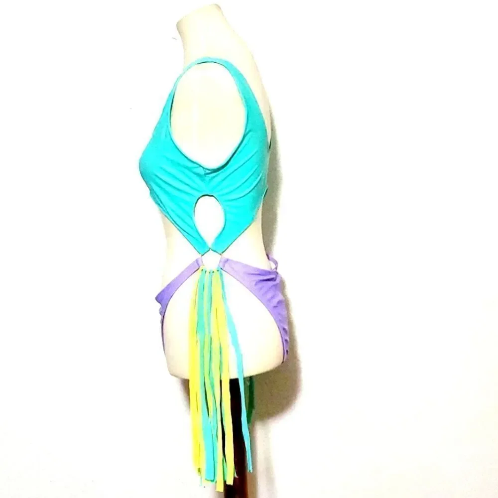 Sexy Monokini Cut Out One Piece Bikini  Size Large